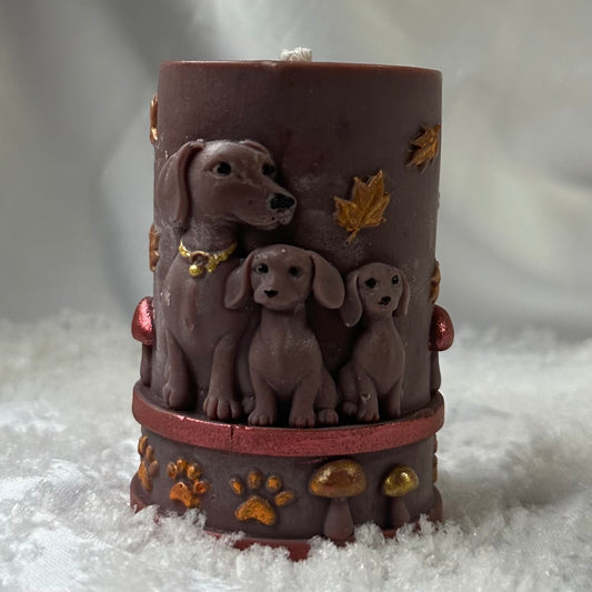 Cheddar – Dachshund Candle
