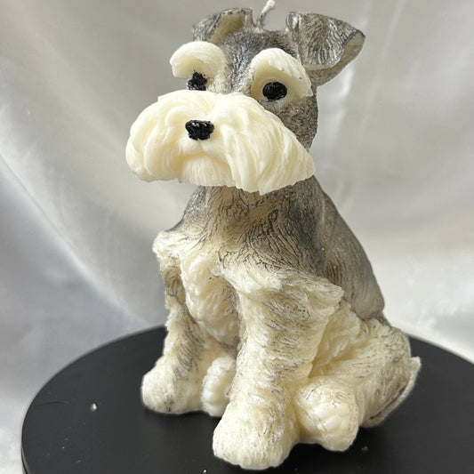 Lusy – Handmade Schnauzer Candle