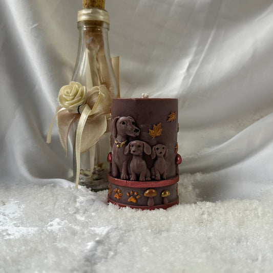 Cheddar – Dachshund Candle