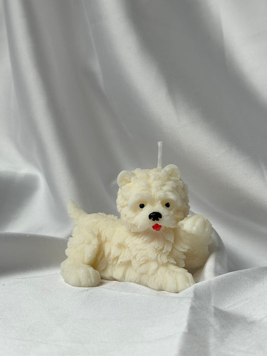 Sculy – West Highland White Terrier Candle