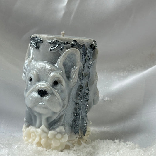 Arci – Handmade Bulldog Candle